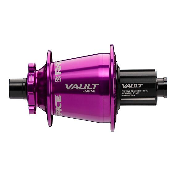 RACE FACE VAULT rear hub 12x148 BST 424J, XD, 32H purple