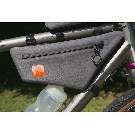 WOHO frame bag X-TOURING DRY Honeycomb Iron grey S