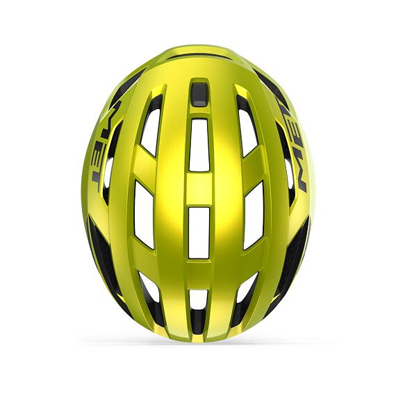 MET helmet VINCI MIPS lime yellow metalic -52/56