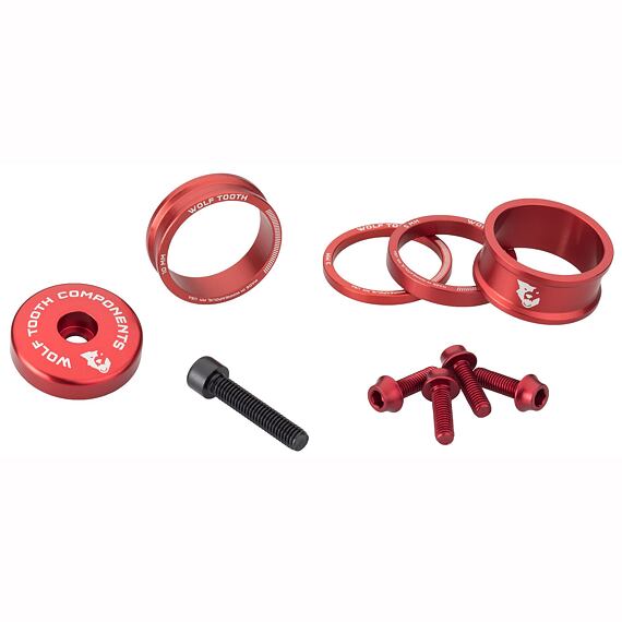 WOLF TOOTH ANODIZED COLOR KIT red
