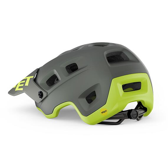 MET helmet TERRANOVA MIPS GRY/LIME-58/61