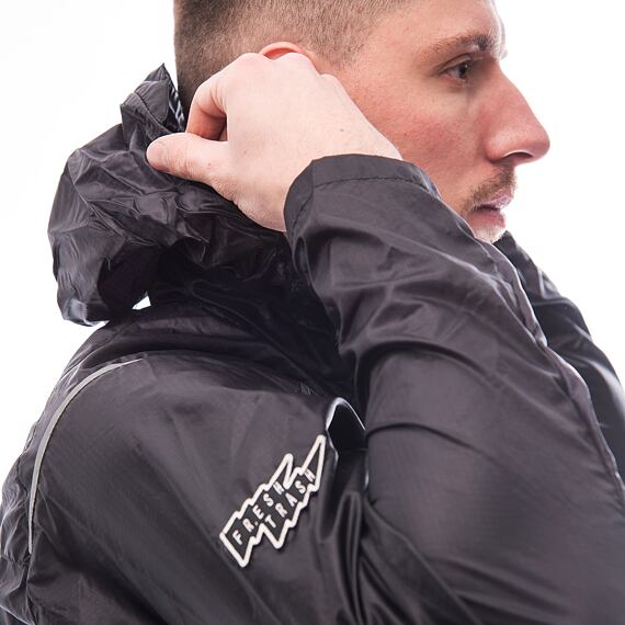 FT MEN'S PARACHUTE JACKET TRUE BLACK