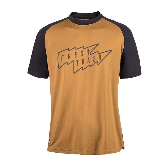 FT MEN'S HORIZON SHORT SLEEVE TEE GOLDEN/BLACK