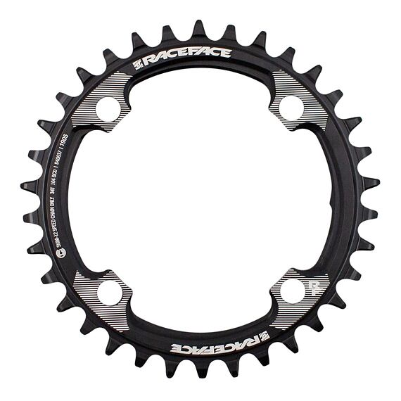 RACE FACE chainring SINGLE, NARROW WIDE 104x32 SHI12 black
