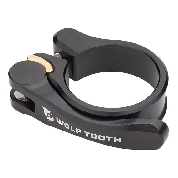 WOLF TOOTH seatpost clamp 31.8mm black Quick Release