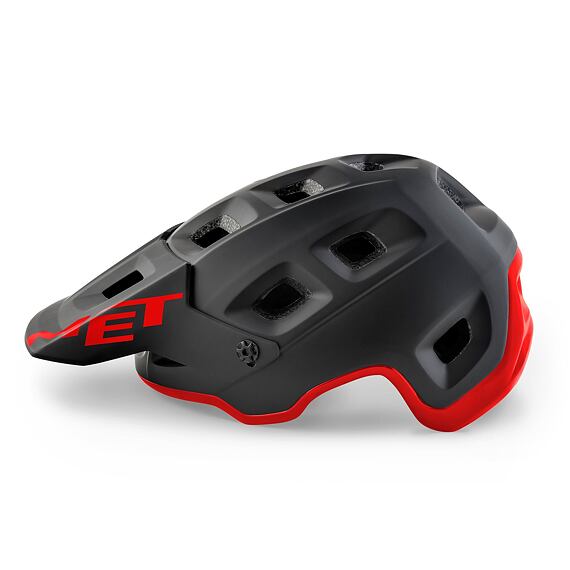 MET helmet TERRANOVA black/red -58/61