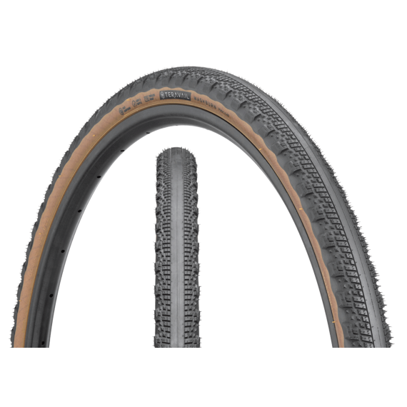 TERAVAIL tires WASHBURN 700x42 Light Supple black/brown