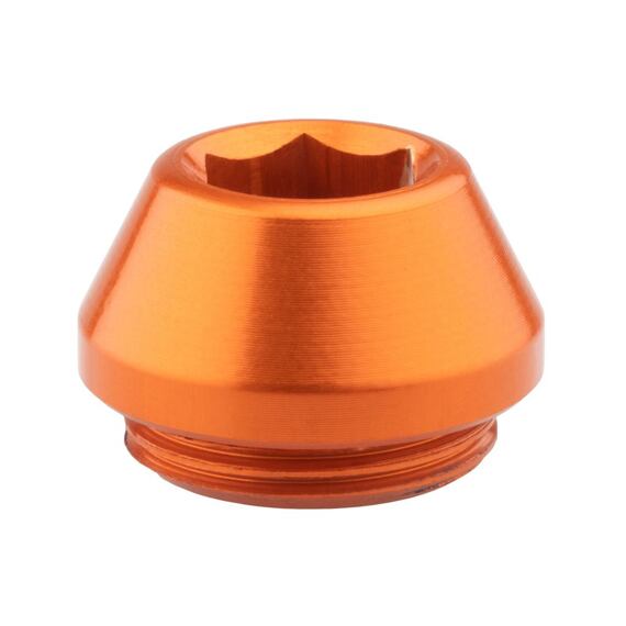 WOLF TOOTH axle cap orange