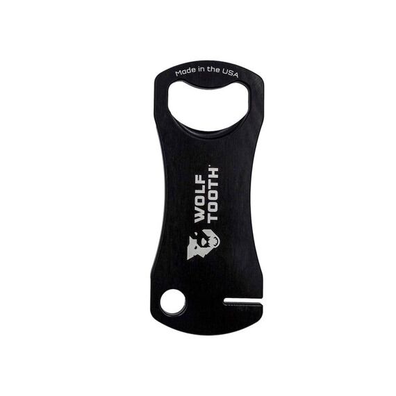 WOLF TOOTH Bottle Opener With Rotor Truing Slot black