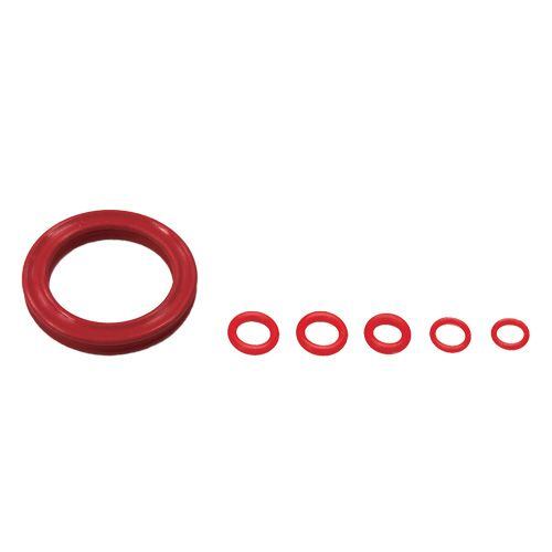 JAGWIRE Elite Mineral Bleed Kit Replacement Rings red 5pcs