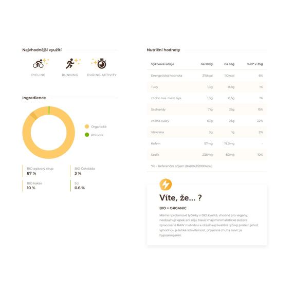 CHIMPANZEE  ENERGY GEL Chocolate 35g, CZ-BIO-002