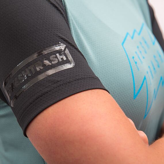 FT WOMEN'S HORIZON SHORT SLEEVE TEE MINT/BLACK