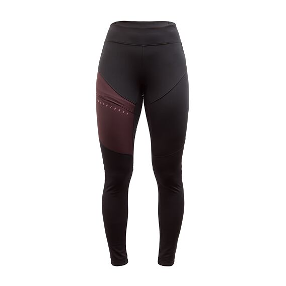 FT WOMEN'S CROSS POINT PANTS TRUE BLACK/PORT RED