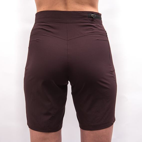 FT WOMEN'S RIDER SHORTS PORT RED