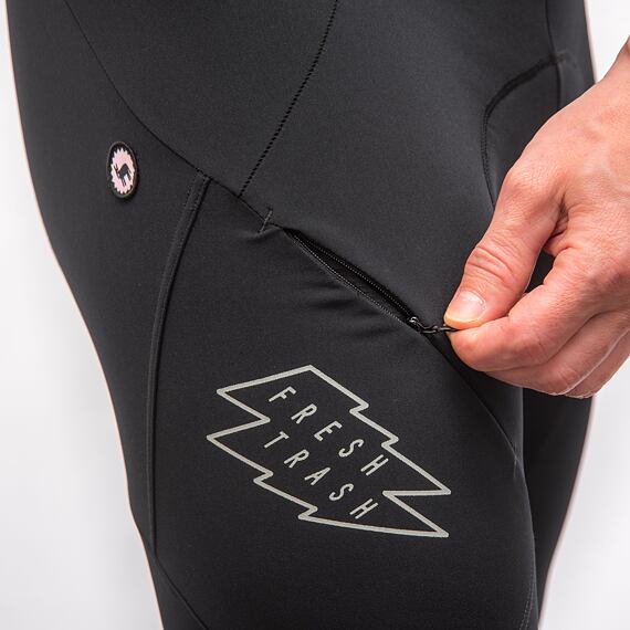 FT MEN'S SIGNATURE THERMO BIB PANTS TRUE BLACK