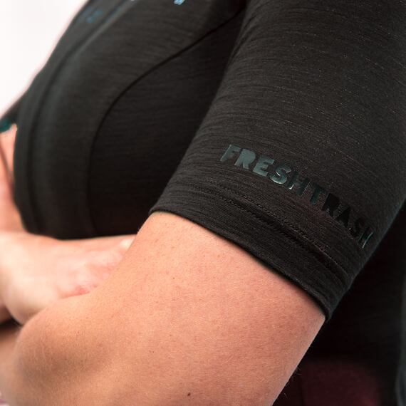 FT WOMEN'S LITE MERINO JERSEY TRUE BLACK