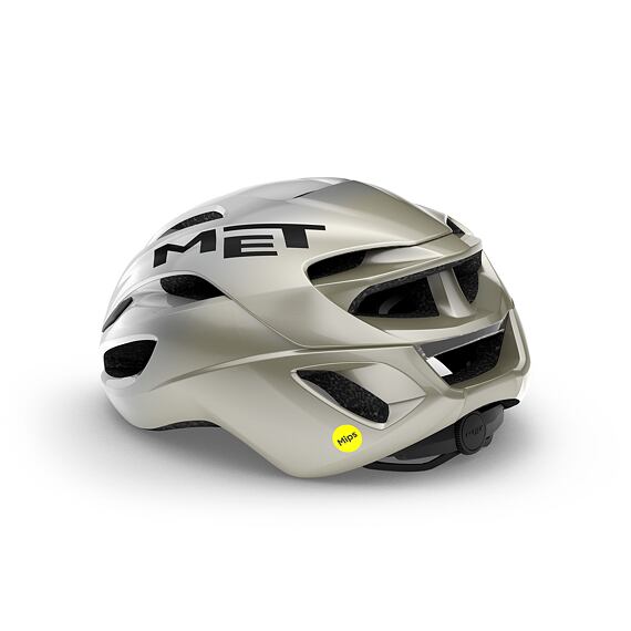 MET helmet RIVALE MIPS grey/silver -52/56
