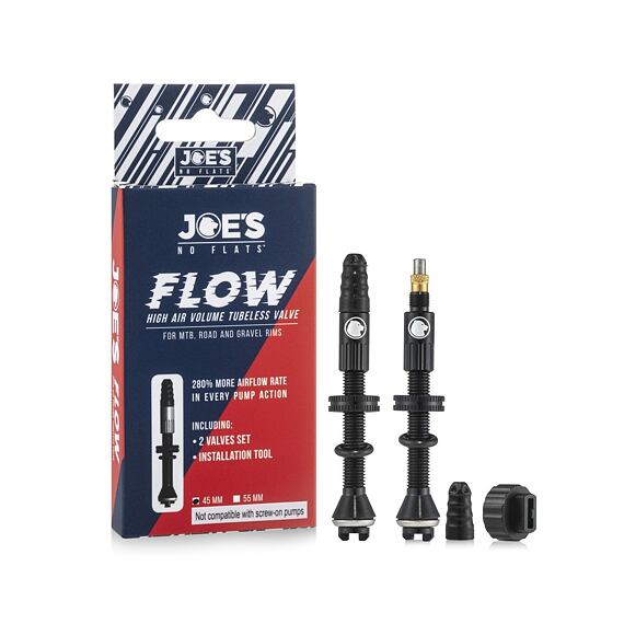 JOE´S valves 2x Flow high air volume 45 mm
