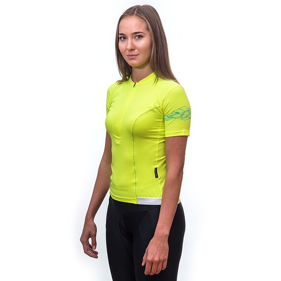 SENSOR CYCLE jersey WOM neon yellow COOLMAX ENTRY
