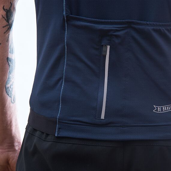 SENSOR CYCLE jersey MEN deep blue COOLMAX ENTRY