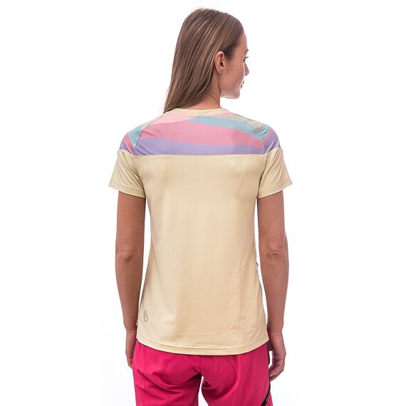 HELIUM jersey SS WOM sand/stripes