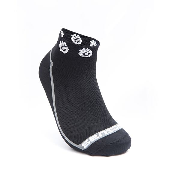 SENSOR RACE LITE SOCKS BLACK LITTLE HANDS