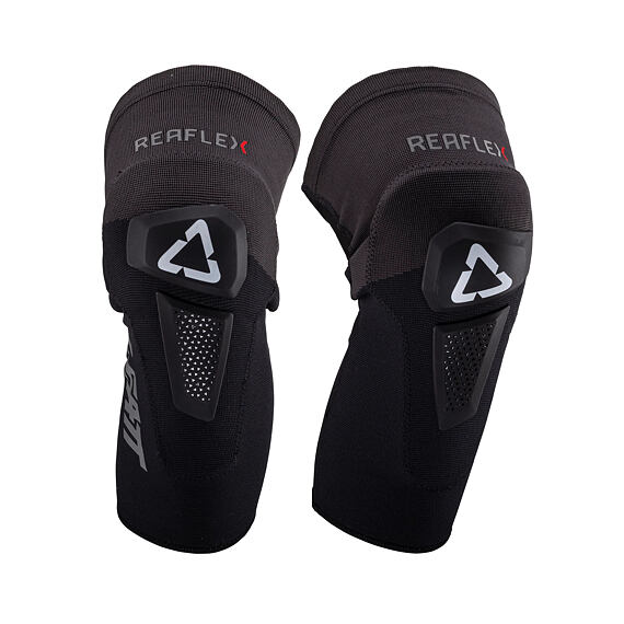 LEATT Knee Guard ReaFlex Hybrid Jr Junior Knee Protectors Black