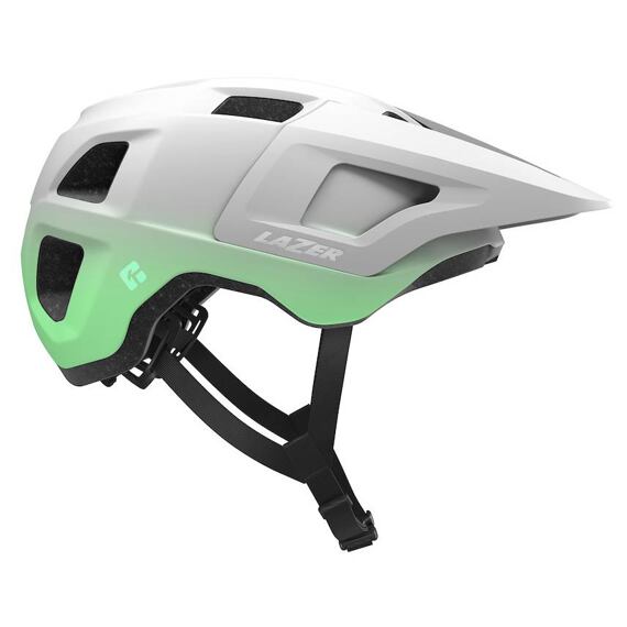 Lazer Finch KinetiCore Helmet Matte White/Green 50-56 cm