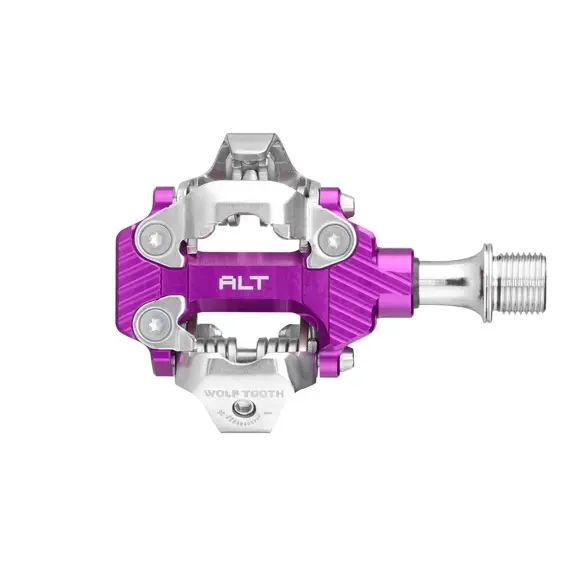 WOLF TOOTH pedals ALT XC Clipless Ultraviolet Purple