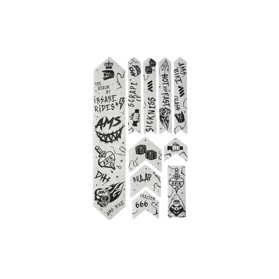 AMS protective decals - EXTRA - Hell Gang / Black