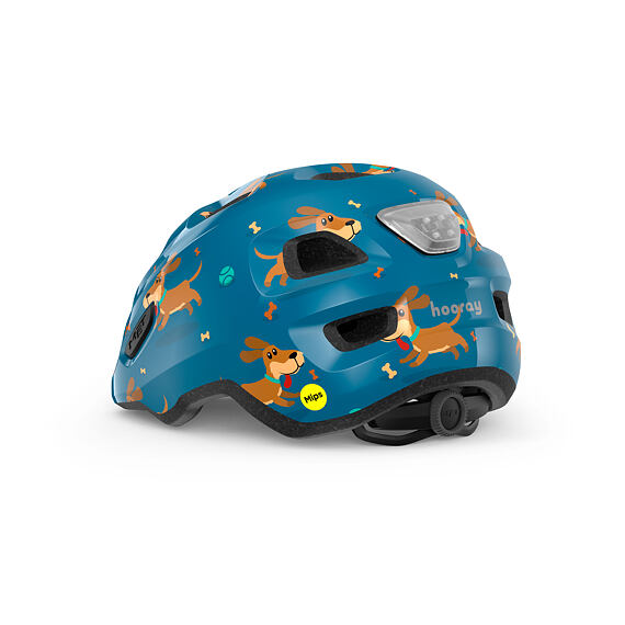 MET helmet HOORAY MIPS children's blue dachshund -46/52