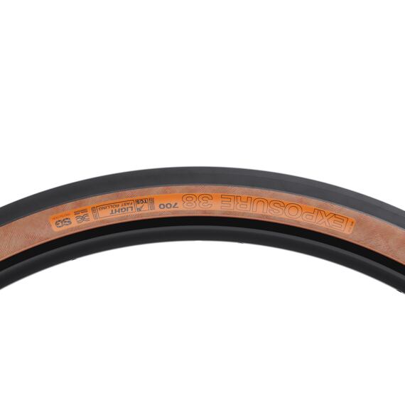 WTB tire EXPOSURE 700x38 TCS Light Fast Rolling SG black/brown