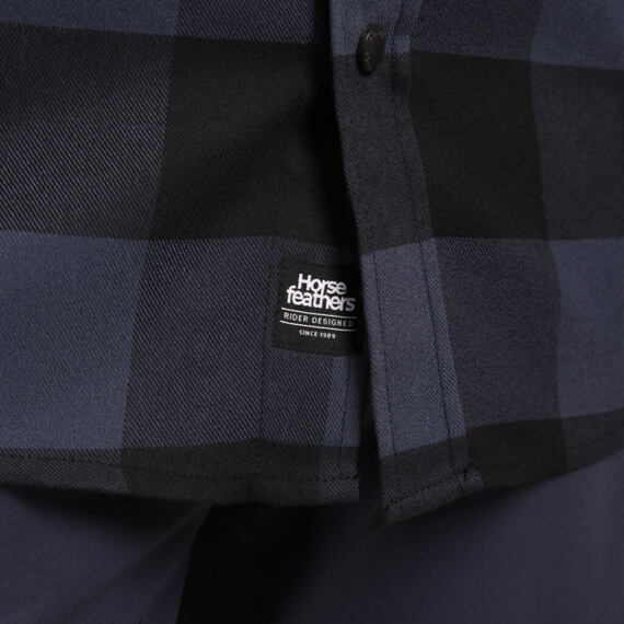 HORSEFEATHERS shirt PROM indigo