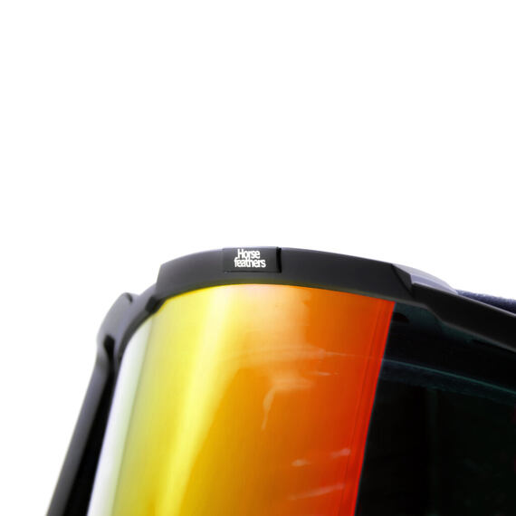 HORSEFEATHERS glasses PATRIOT black/mirror red