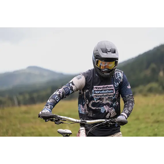 HORSEFEATHERS jersey QUANTUM LS doodle