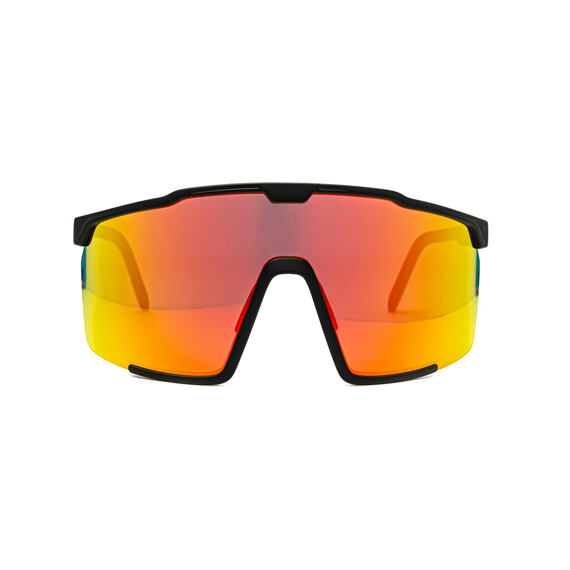 HORSEFEATHERS glasses PROTON matt black/mirror red