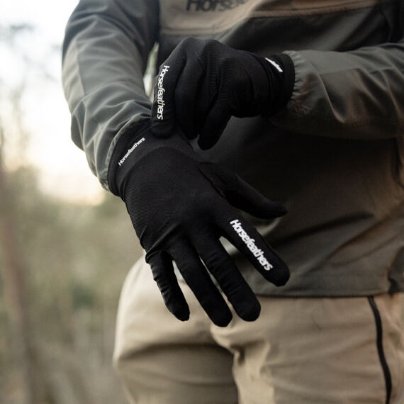 HORSEFEATHERS gloves DIGGER black