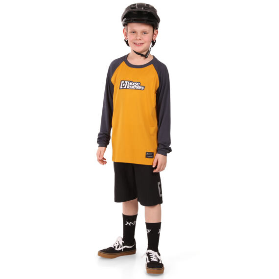 HORSEFEATHERS children's jersey SPIKE LS sunflower/indigo