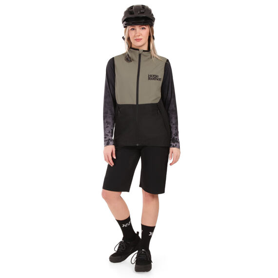 HORSEFEATHERS vest HILL taupe/black