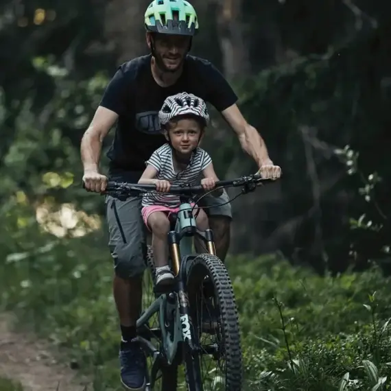KIDS RIDE SHOTGUN MTB seat