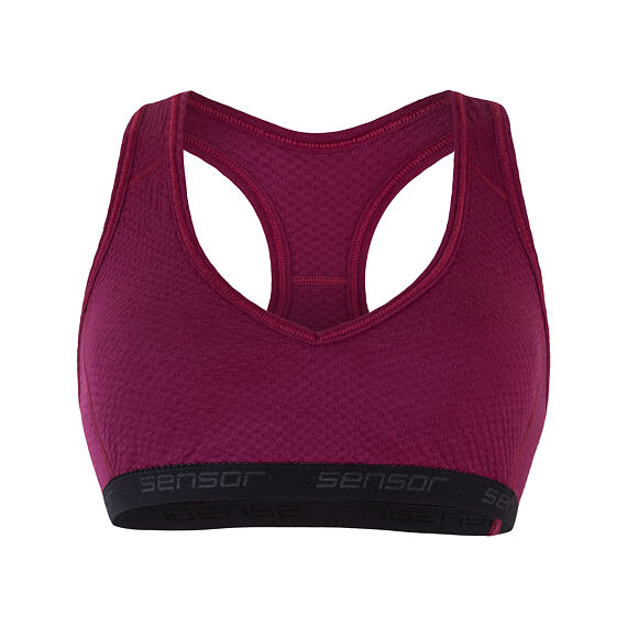 SENSOR MERINO DF WOMEN BRA LILLA