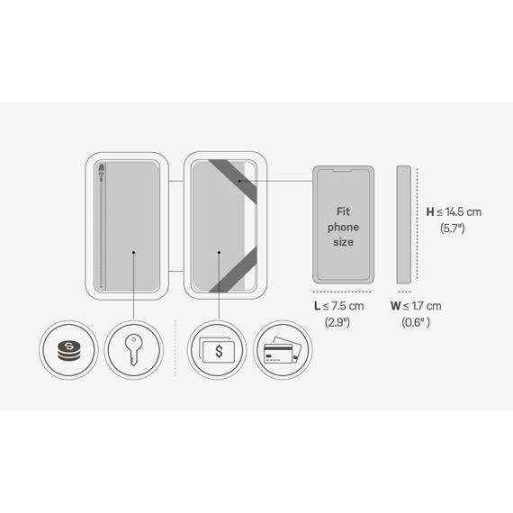 TOPEAK PAKGO WALLET M