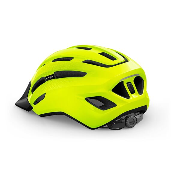 MET helmet DOWNTOWN reflex yellow -58/61