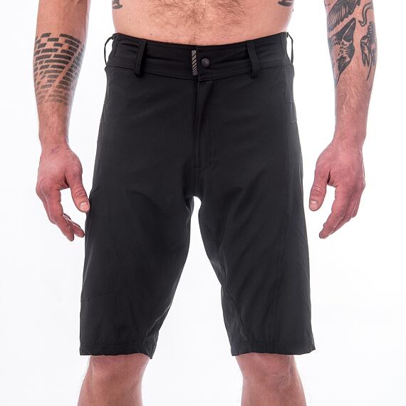 SENSOR HELIUM MEN SHORT PANTS WITH PADDING true black