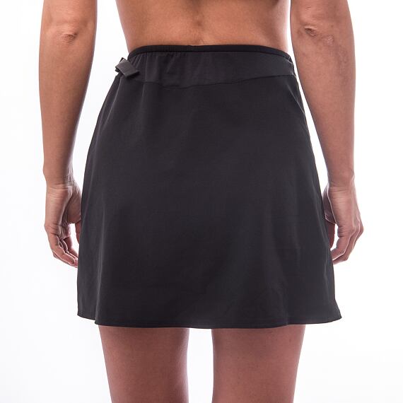 SENSOR HELIUM WOM SKIRT /W PADDING true black