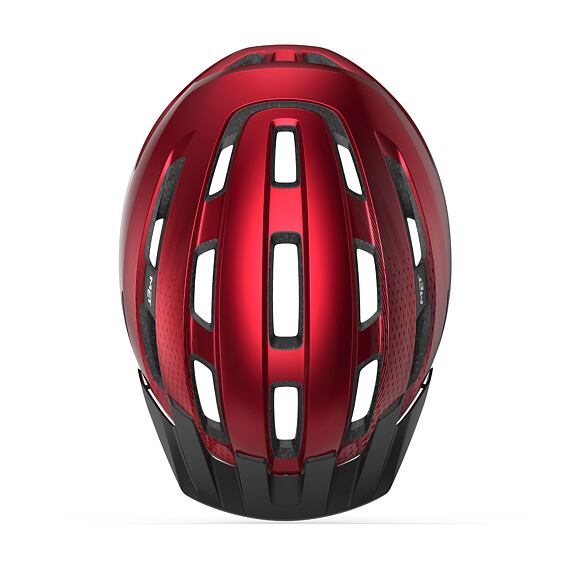 MET helmet DOWNTOWN MIPS red -58/61