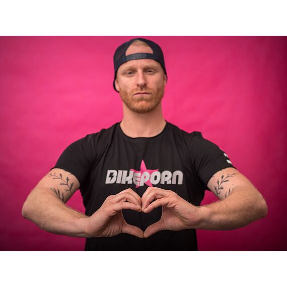 BIKEPORN MEN LONG TEE SS black