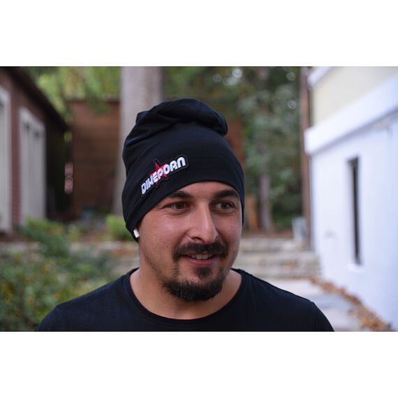 BIKEPORN MERINO ACTIVE CAP WITH PATCH black