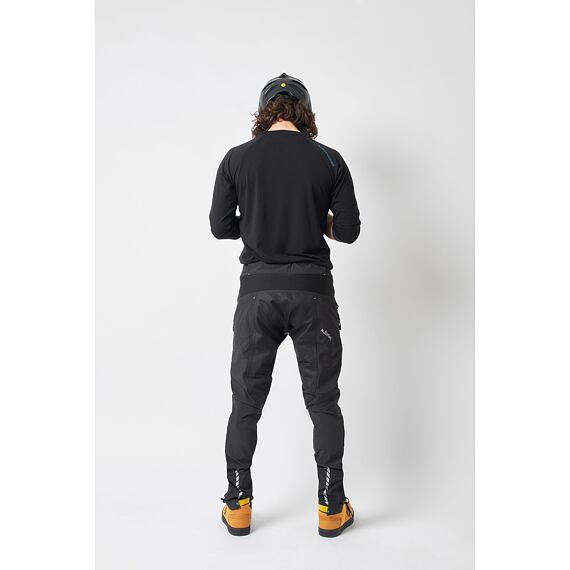 DIRTLEJ pants TRAILSCOUT Half & Half Long black/tyrkys