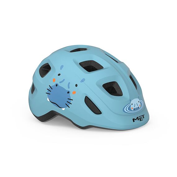 MET helmet HOORAY youth blue hippo -52/56